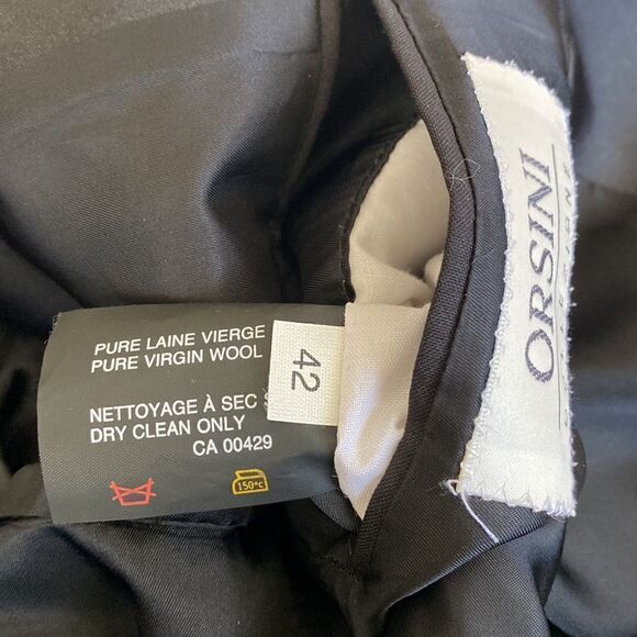 Orsini Collezione 100% Wool Single Breasted Tuxedo Dinner Jacket - Picture 8 of 13